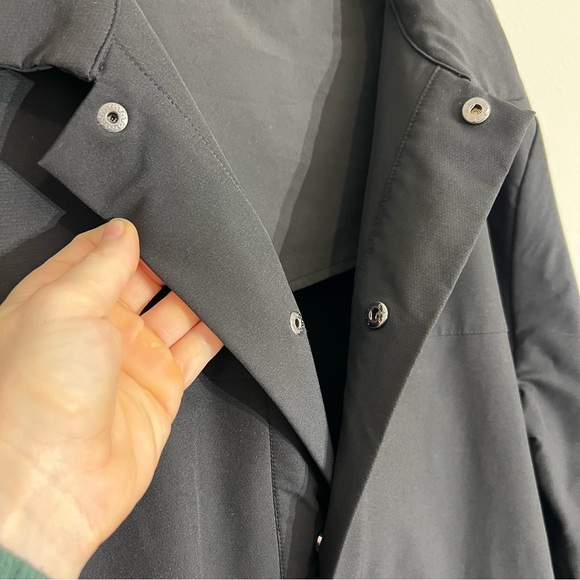 BYLT men’s district jacket black stretch classic size XL snap button up - Picture 12 of 16